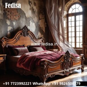Luxury Bed Design with Premium Bedroom Appeal No-0871