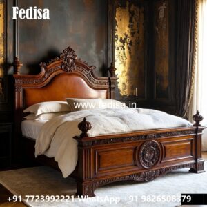 Luxury Bed Design for Elegant Bedroom Spaces No-0931