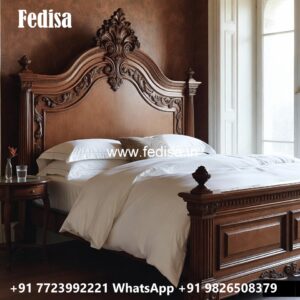 Modern Luxury Bed Design with Soft Cushion Headboard No-0960