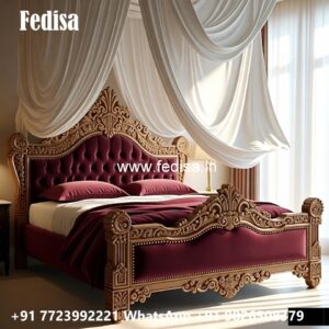 Stylish Luxury Bed Design with Modern Luxury Appeal No-0974