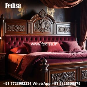 Premium Luxury Bed Design with Elegant Upholstery No-0979
