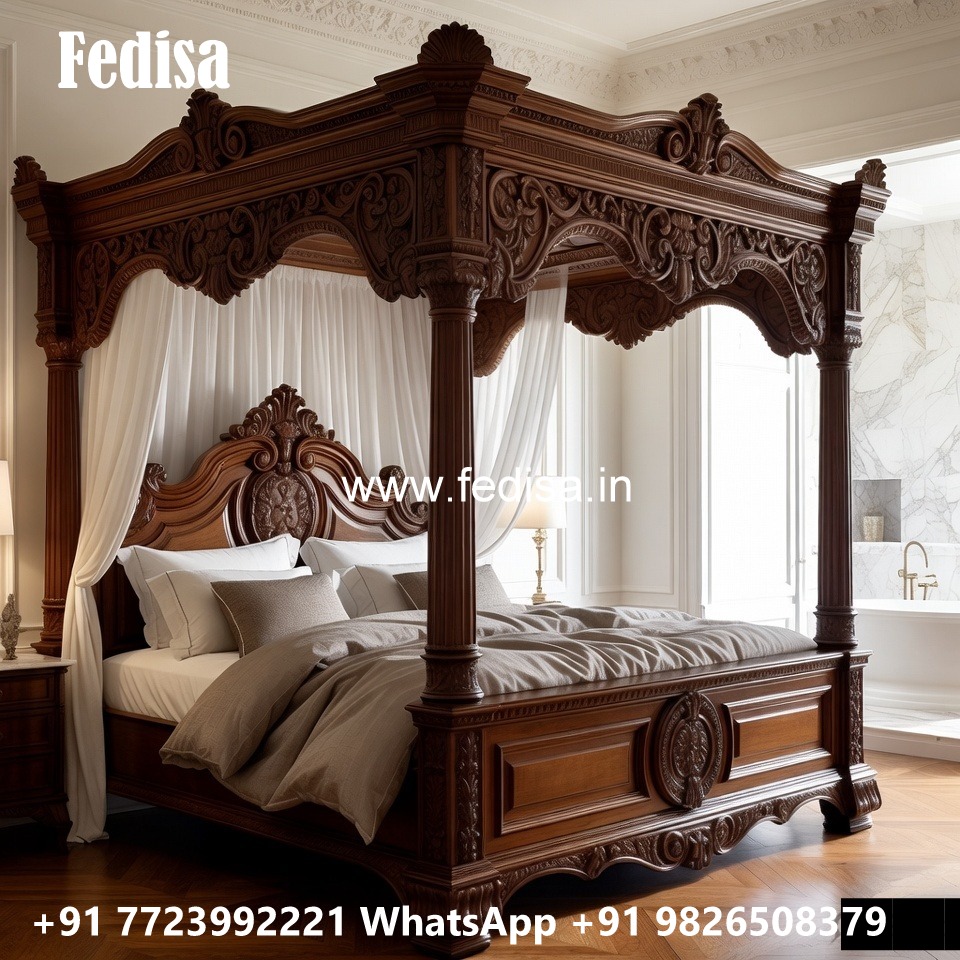 Luxury Bed Design for Luxury Villa Interiors No-0993