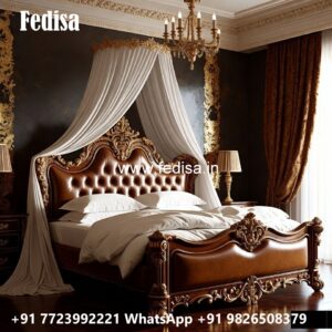 Luxury Bed Design with Premium Soft Upholstery No-0998