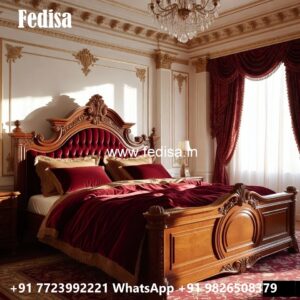 Stylish Luxury Bed Design with Upholstered Beauty No-1020