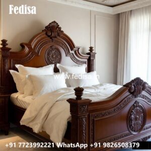 Luxury Bed Design with Contemporary Bedroom Beauty No-1068