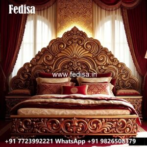 Modern Luxury Bed Design with Premium Artistic Detailing No-1094