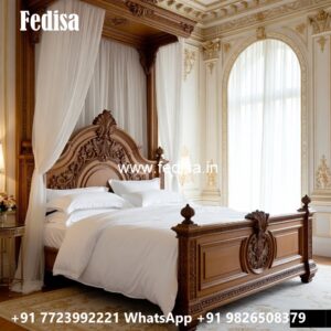 Modern Luxury Bed Design with Elegant Upholstered Finish No-1112