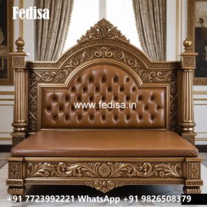 Luxury Bed Design with Premium Elegant Structure No-1131