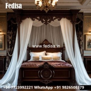 Elegant Luxury Bed Design for Luxury Apartments No-1139
