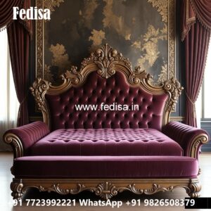 Modern Luxury Bed Design with Elegant Bedroom Theme No-1142