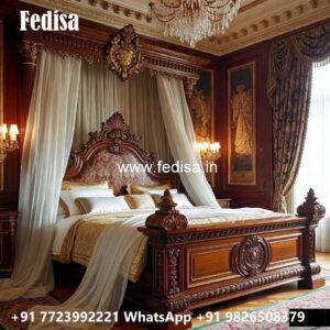 Simple Classic Bed Design for Modern Bedroom No-1221