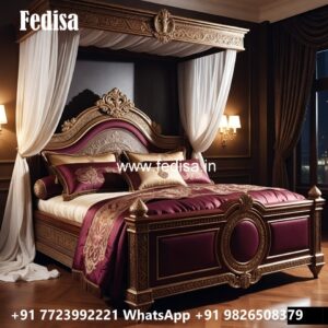 Elegant Master Bedroom Classic Bed Design No-1238