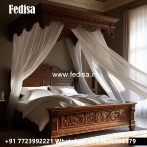 Master Bedroom Luxury Classic Bed Design No-1255