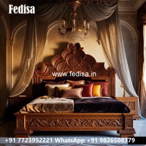 Classic Bed Design for Elegant Interior No-1264
