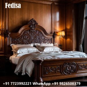 Modern Wooden Classic Bed Design No-1268