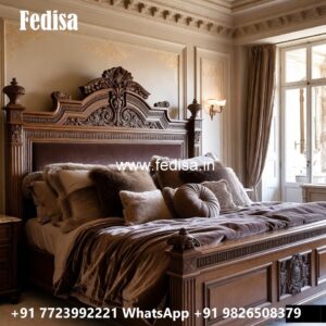 Modern Antique Classic Bed Design No-1296