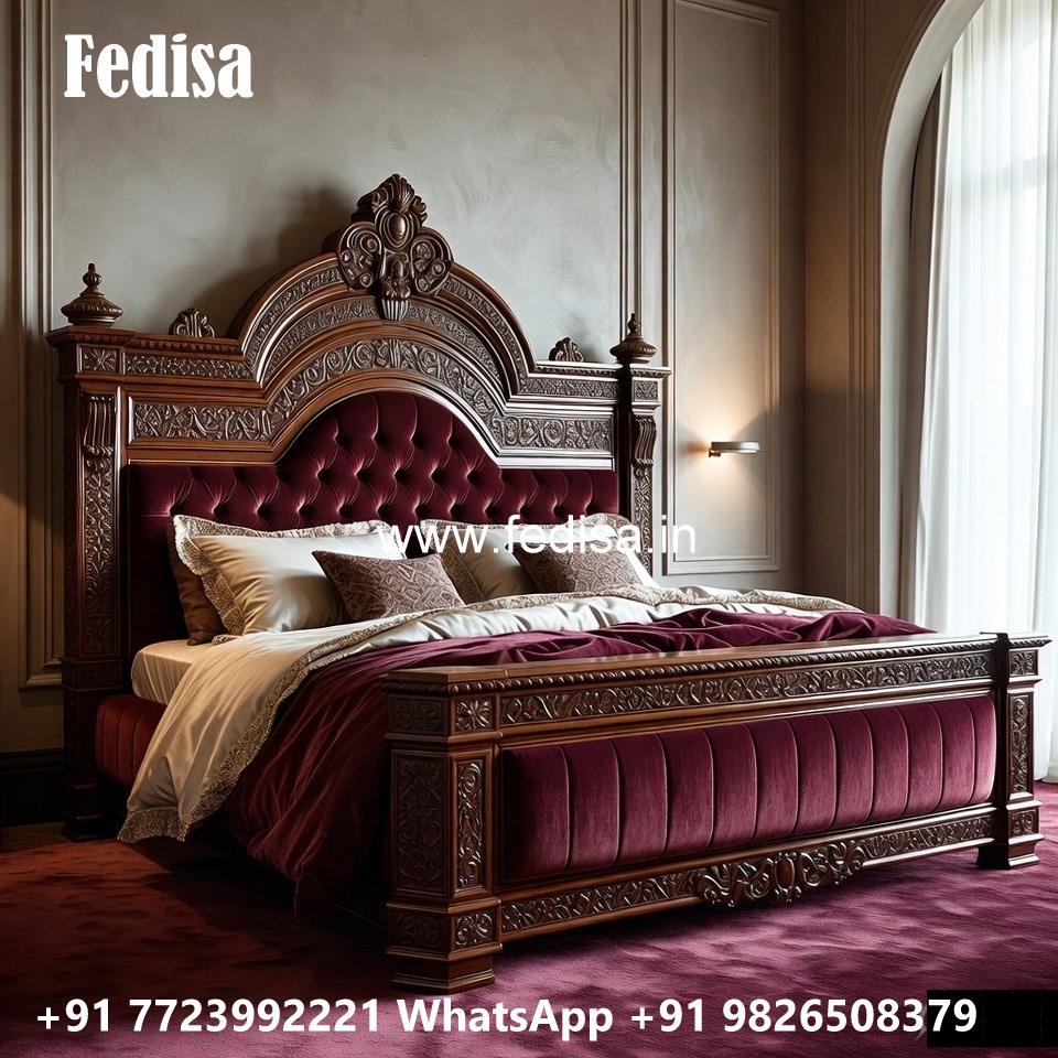 Vintage Royal Classic Bed Design No-1312