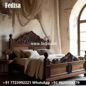 Stylish Royal Classic Bed Design No-1319