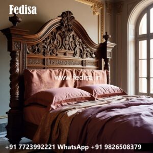 Premium Interior Classic Bed Design No-1350