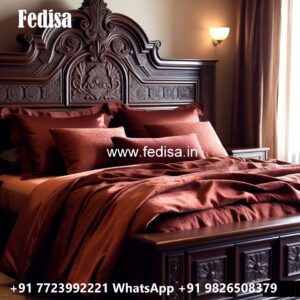 Vintage Bedroom Classic Bed Design No-1354