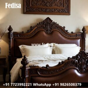 High End Wooden Classic Bed Design No-1368