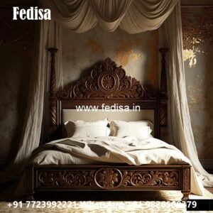 Classic Bed Design for Rich Interiors No-1378