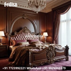 Elegant Bedroom Decor Classic Bed No-1387