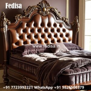 Stylish Royal Bedroom Furniture Design No-1398