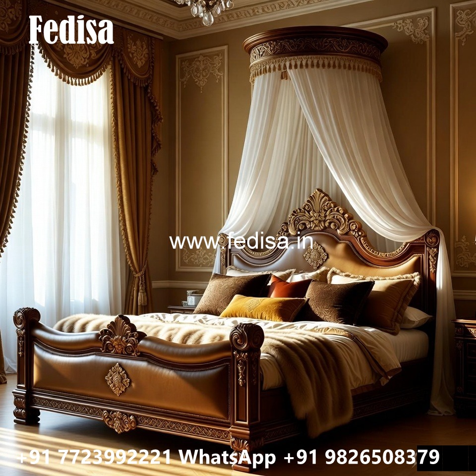 Luxury Handmade Classic Bed Design No-1407