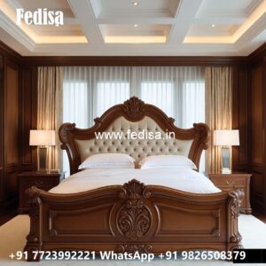 Best Wooden Classic Bed for Home No-1408