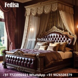 Royal Look Bedroom Bed Design No-1419