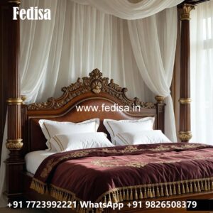 Modern Traditional Classic Bed Design No-1424