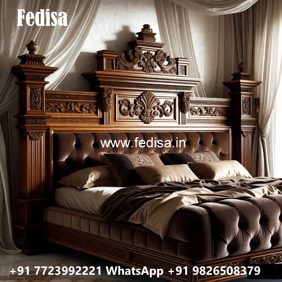 Wooden Royal Bed Design Collection No-1426