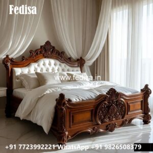 Elegant King Bed Classic Design No-1450