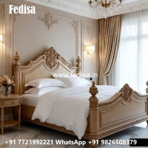 Modern Royal Wooden Bed Design No-1461