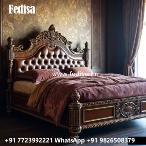 Vintage Bedroom Furniture Bed Design No-1465