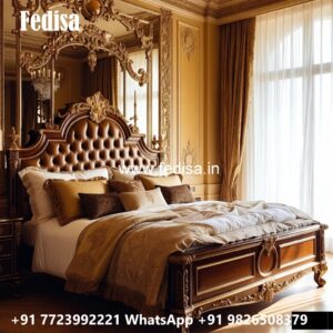 Amazing Wooden Luxury Bed Design No-1466