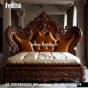 Stylish Bedroom Setup Wooden Bed No-1532