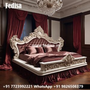 Stylish Classic Bedroom Bed Collection No-1547