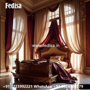 Modern Bedroom Decor with Classic Bed No-1555