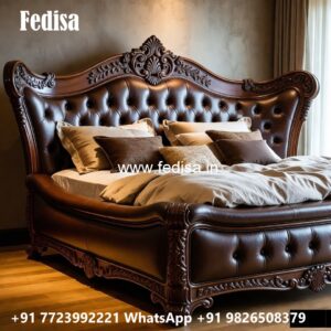 Modern Classic Bed Design with Storage Space No-1654