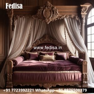 Modern Interior Decor with Wooden Bed No-1661