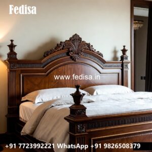 Luxury Bedroom Wooden Bed Inspiration No-1668