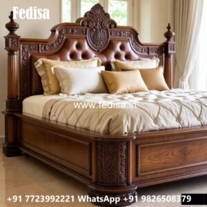 Royal Bedroom Bed Design Trends 2027 No-1677