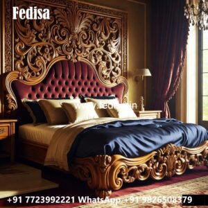 Stylish Master Bedroom Wooden Furniture No-1679