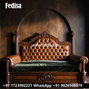 Modern Luxury Bed Design with Premium Finish No-1703