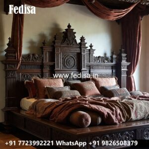 Wooden Luxury Bed Design for Luxury Interiors No-1720