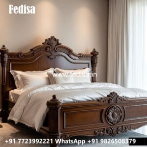 Luxury Bed Design with Premium Bedroom Appeal No-1721