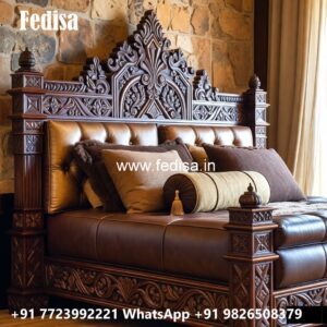 Stylish Luxury Bed Design for Luxury Villas No-1723