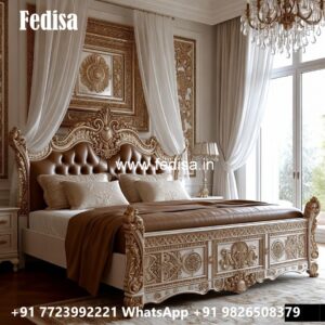 Royal Luxury Bed Design for Classic Interiors No-1728